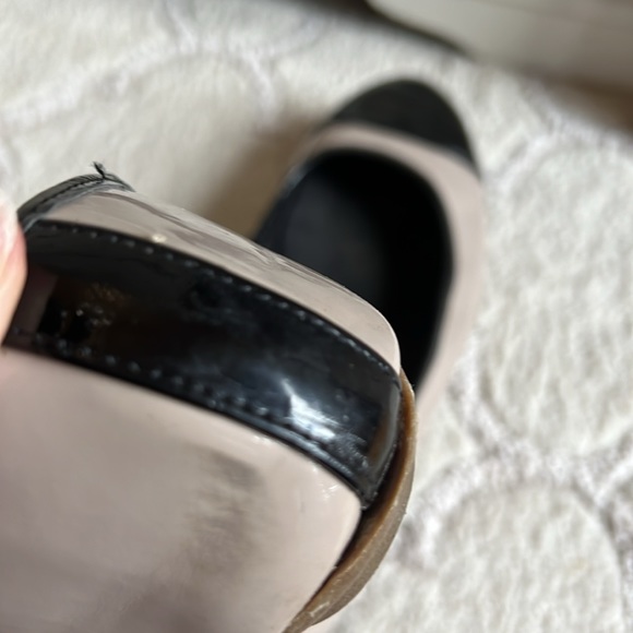 Patent style ballet shoes - Picture 5 of 6